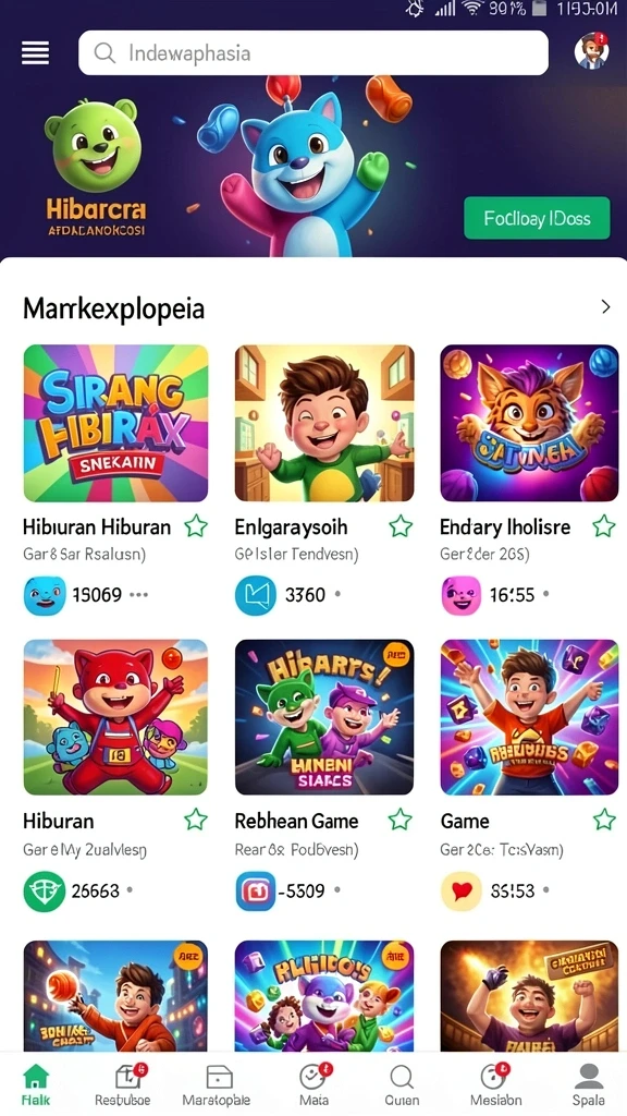 Tampilan antarmuka yang menarik dan ramah pengguna.
