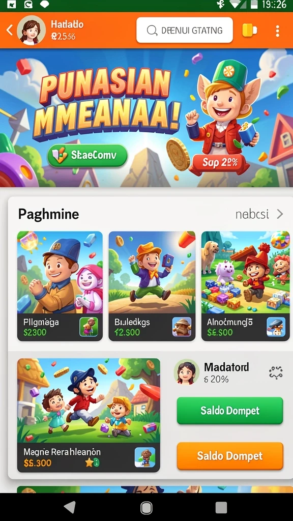Tampilan awal 1121SLOT dengan berbagai pilihan slot.