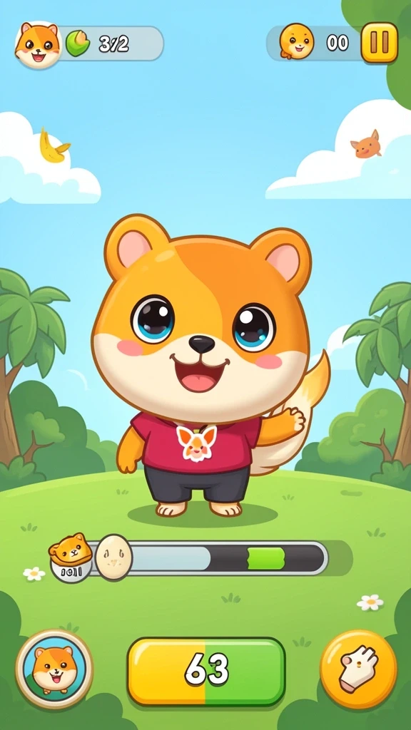 Screenshot memperlihatkan fitur bonus yang seru.