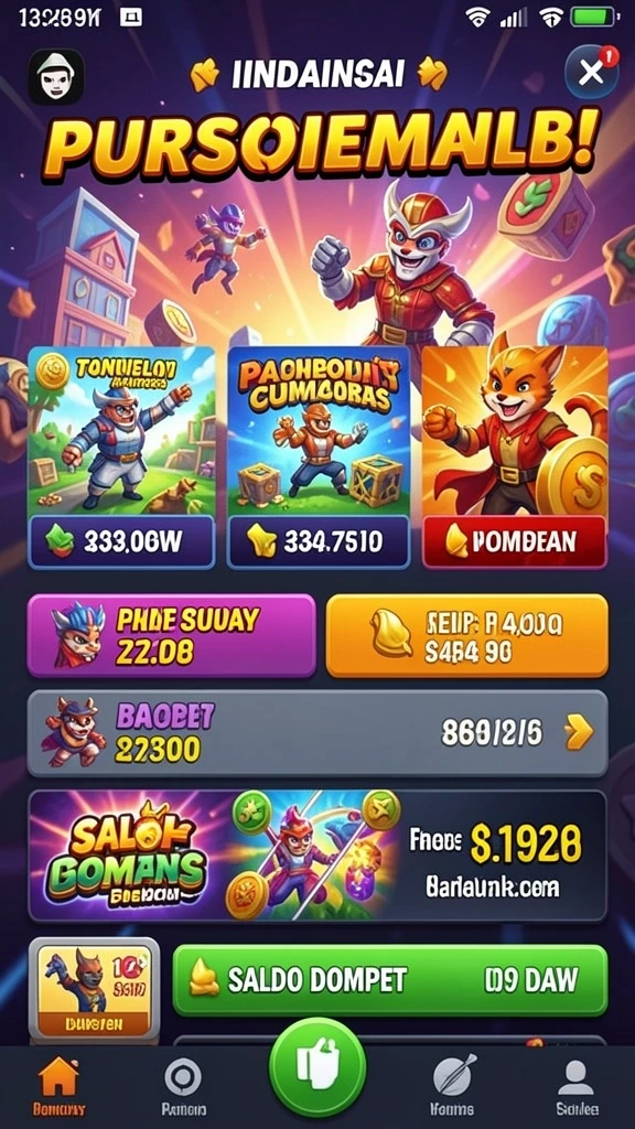 Fitur multiplayer memungkinkan bermain bersama teman.