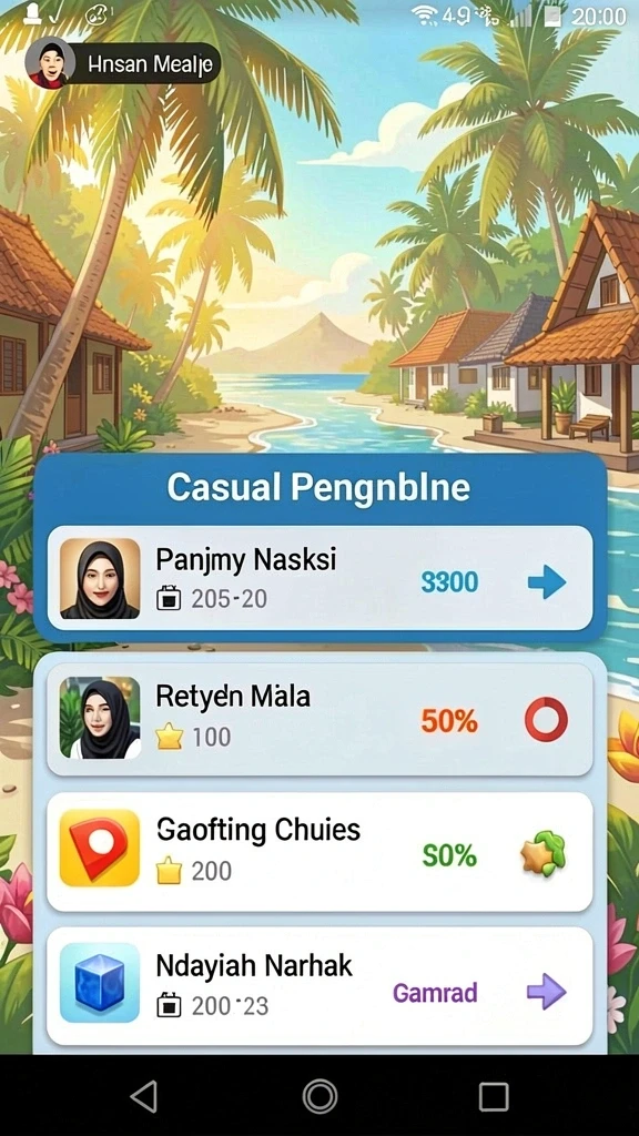 Komunitas aktif dengan banyak interaksi antar pemain.