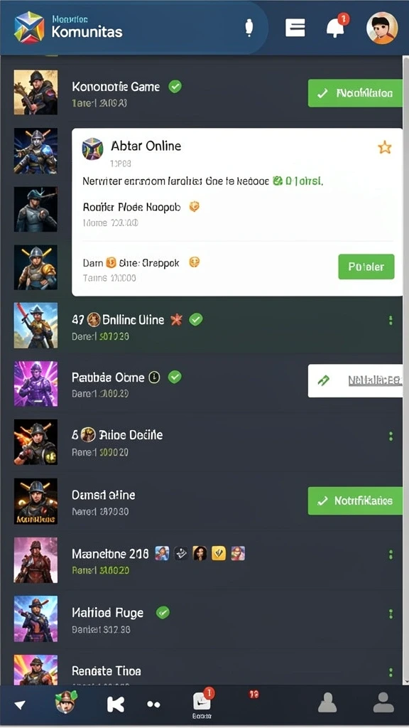 Screenshot menunjukkan karakter utama dengan latar belakang yang indah.
