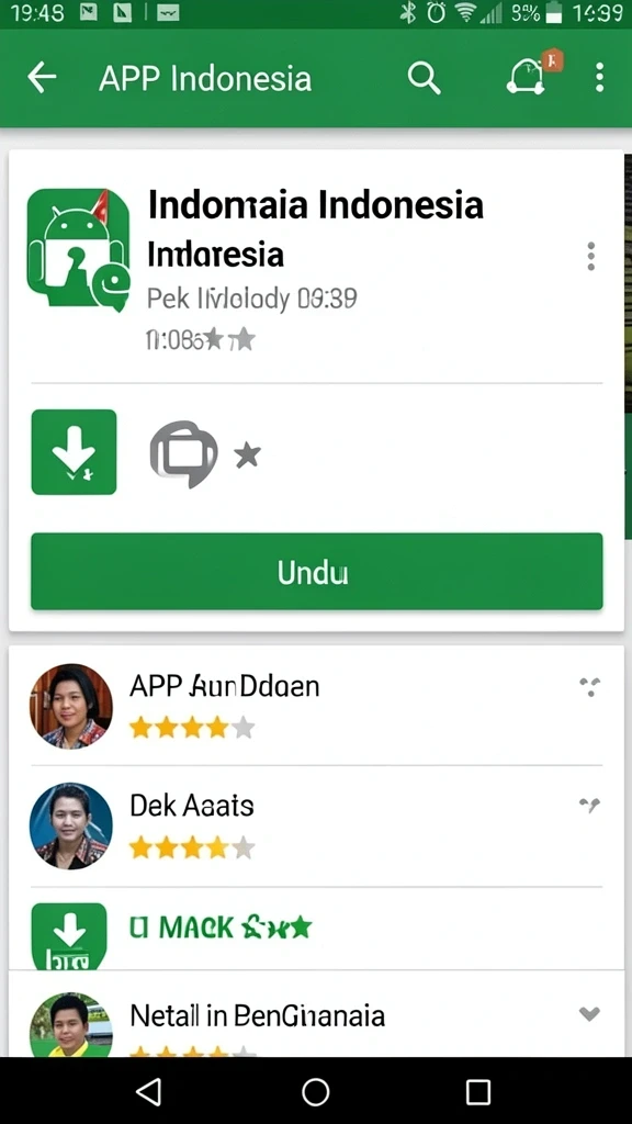 Menu permainan yang variatif dan mudah diakses.
