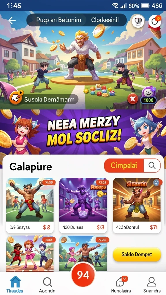 Mode multiplayer yang memberikan pengalaman sosial yang seru.