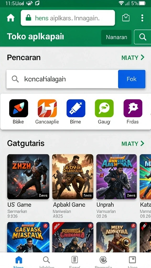Fitur sosial yang menghubungkan pemain.