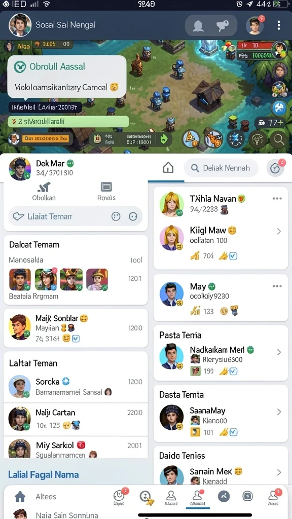 Tampilan antarmuka pengguna yang menarik dan intuitif.