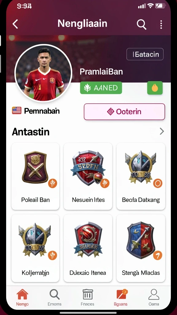 Tampilan utama permainan DUIT8 yang menarik.