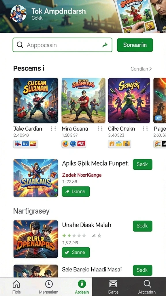 Fitur sosial untuk berinteraksi dengan teman-teman.