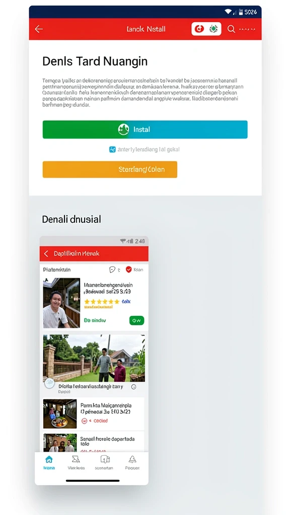 Beragam pilihan permainan yang menarik.