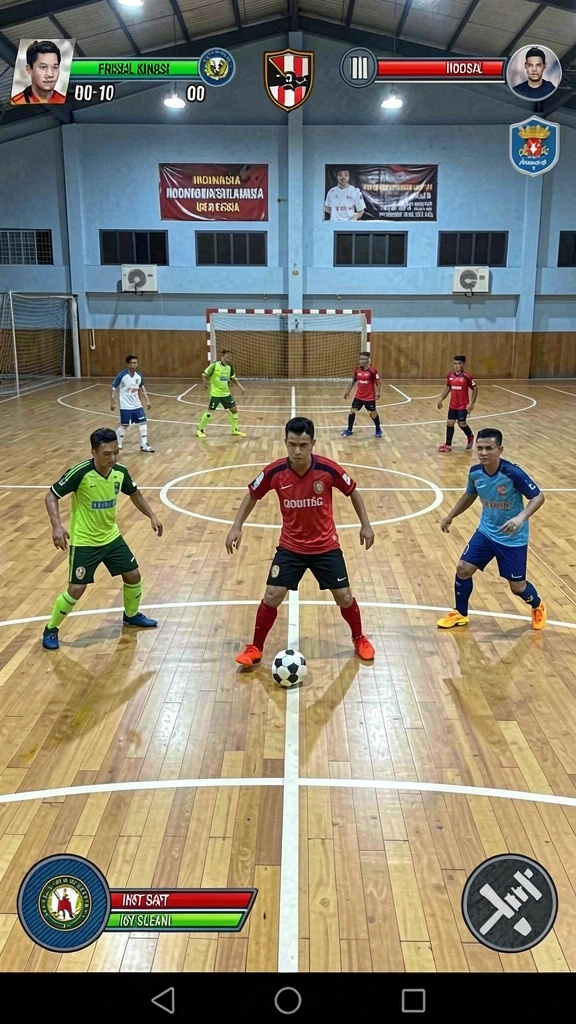 Level yang menantang dengan berbagai rintangan.