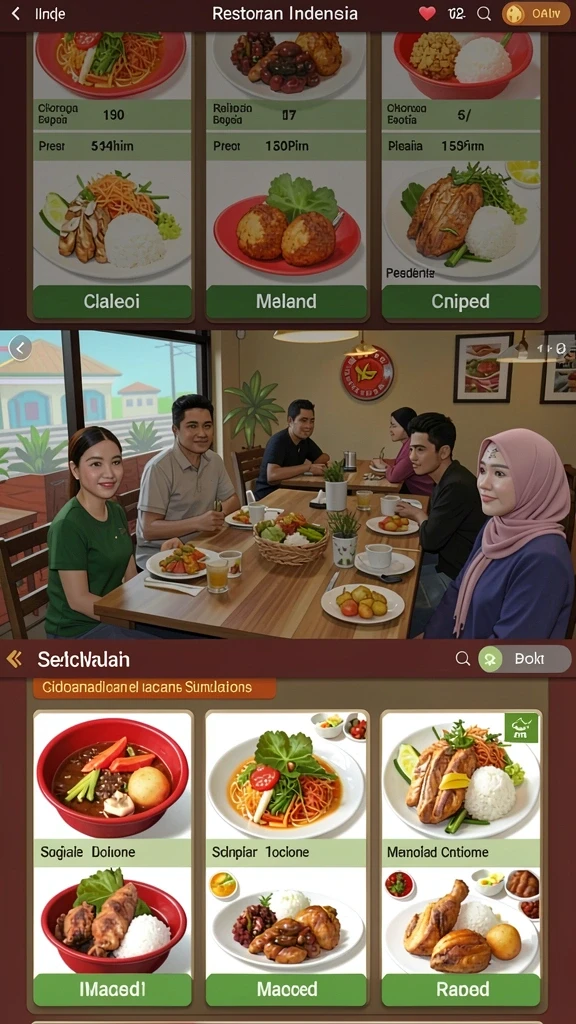 Beragam pilihan permainan kartu dan slot yang seru.