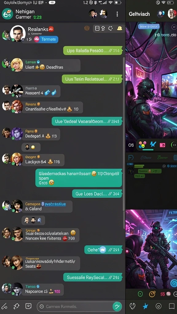 Bergabung dalam mode multiplayer dengan teman-teman.