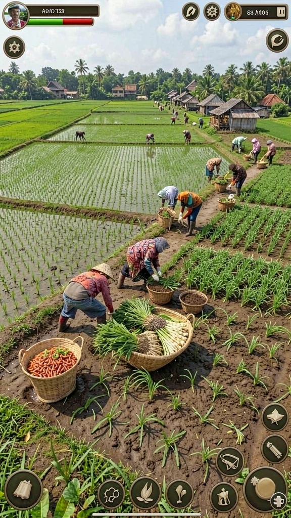 Fitur interaksi antar pemain yang seru.