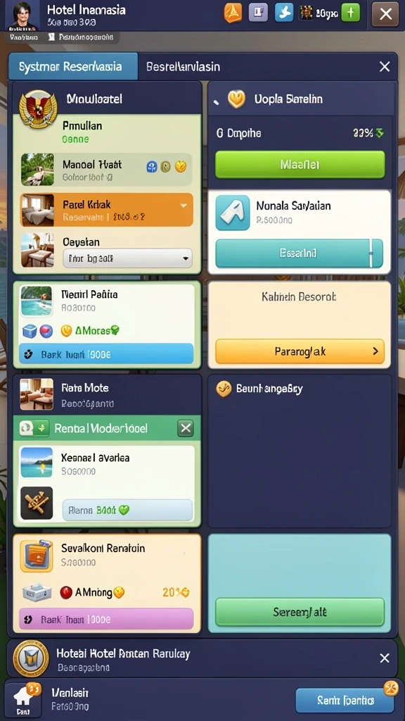 Tampilan antarmuka yang menarik dan mudah dinavigasi.