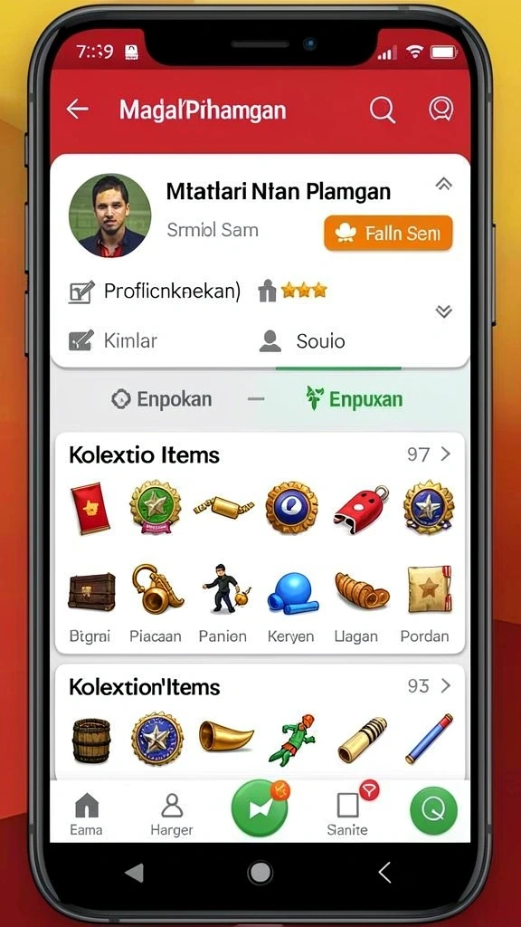 Tampilan awal yang menarik dan intuitif.