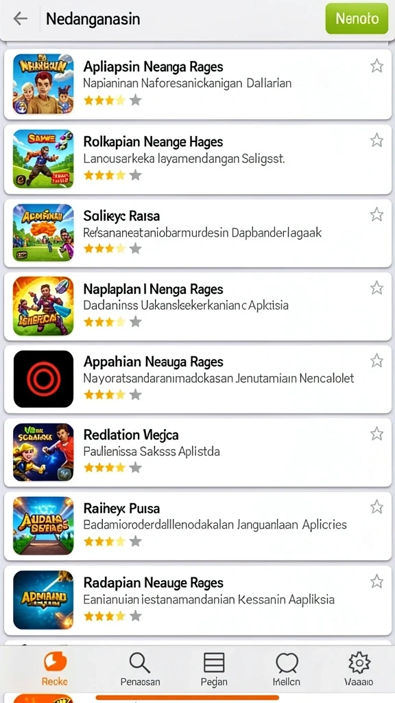 Karakter unik dengan kemampuan yang berbeda.