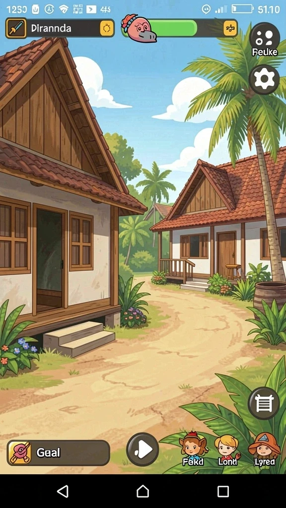 Mode multiplayer untuk bermain bersama teman.