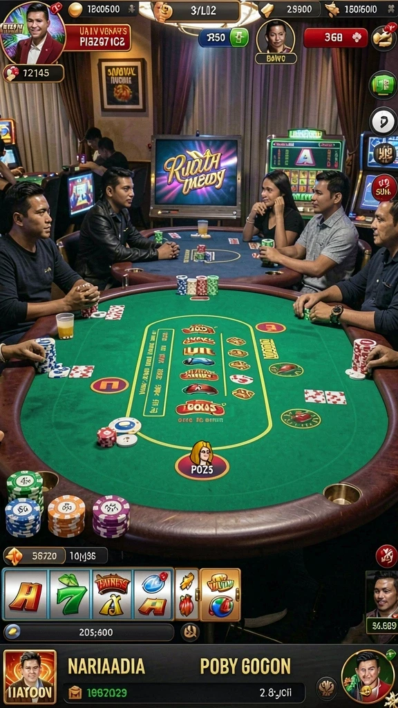 Fitur live dealer untuk pengalaman kasino yang nyata.