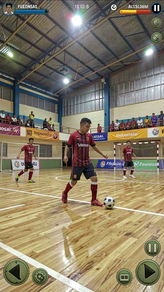 Antarmuka pengguna yang intuitif dan menarik.
