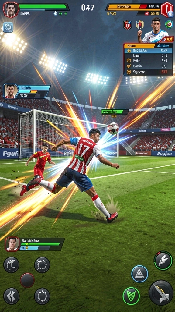 Bersaing dengan pemain lain secara real-time.
