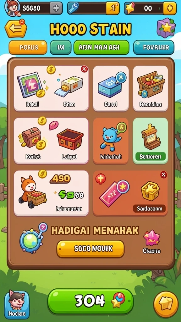 Tampilan antarmuka yang menarik dan mudah dinavigasi.