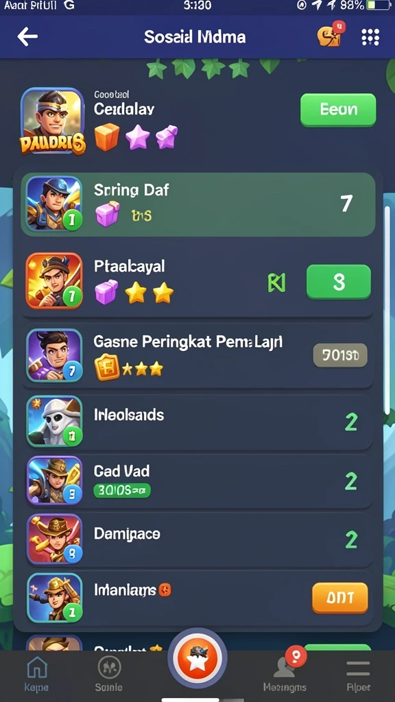 Fitur live draw untuk pengalaman bermain lebih seru.