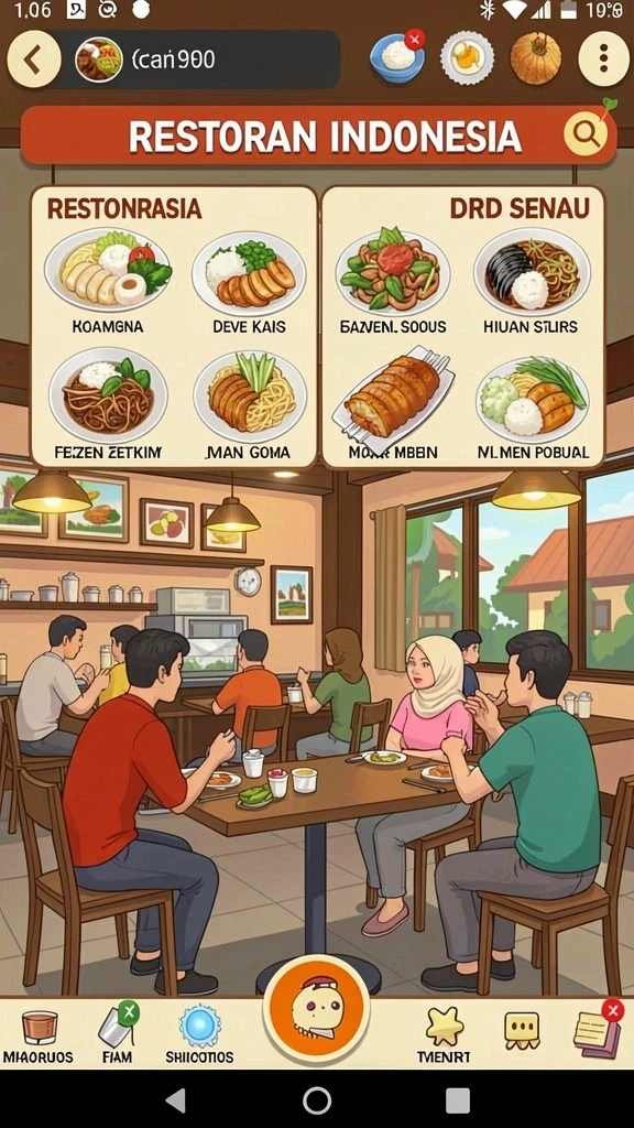 Berbagai jenis ikan untuk ditangkap dan dipancing.