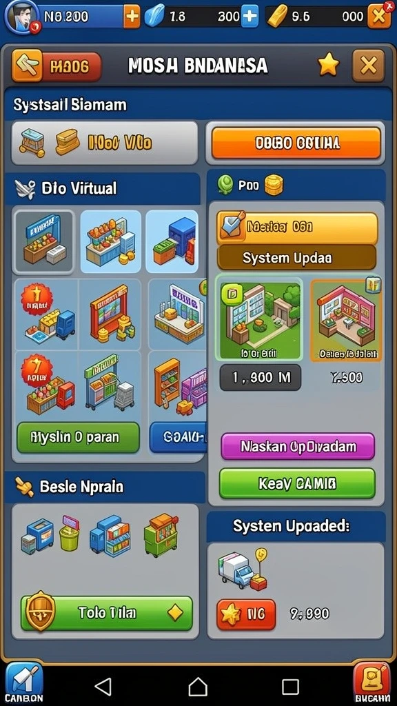 Tampilan antarmuka MAWARSLOT yang user-friendly.