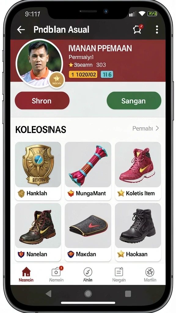 Tampilan utama MEGAWIN777 yang menarik.