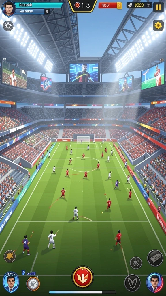 Tampilan antarmuka game yang menarik dan mudah digunakan.