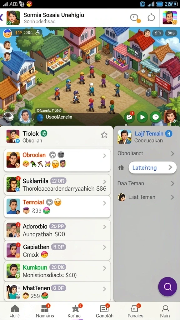 Menampilkan antarmuka pengguna yang intuitif dan ramah.