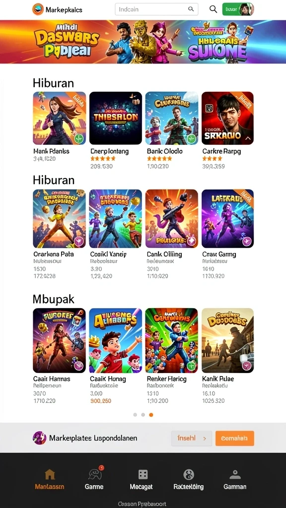 Tangkapan layar menunjukkan interaksi dalam komunitas game.