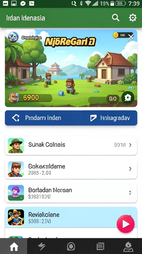 Gambar menunjukkan fitur bonus yang menguntungkan pemain.