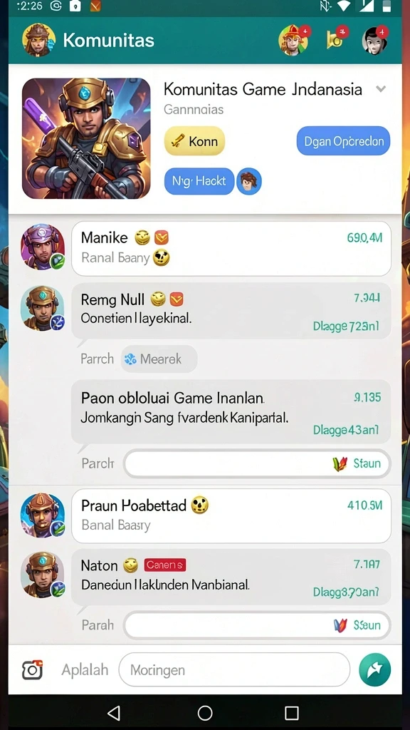 Tampilan antarmuka utama yang intuitif.