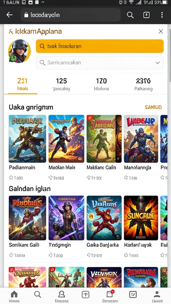 Tampilan menakjubkan dengan detail yang tinggi.