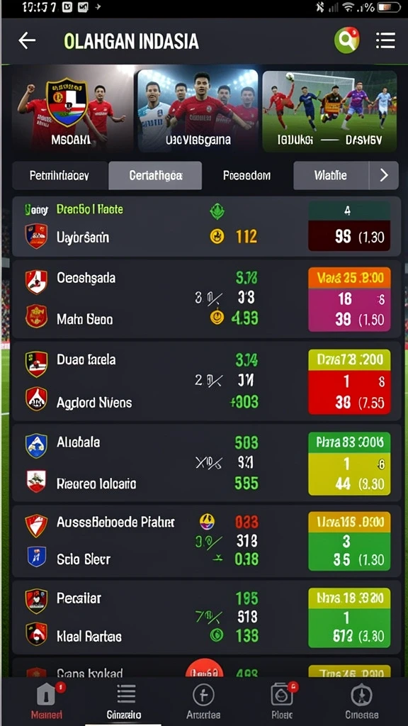 Tampilan utama aplikasi RUMAHTOTO yang menarik dan interaktif.