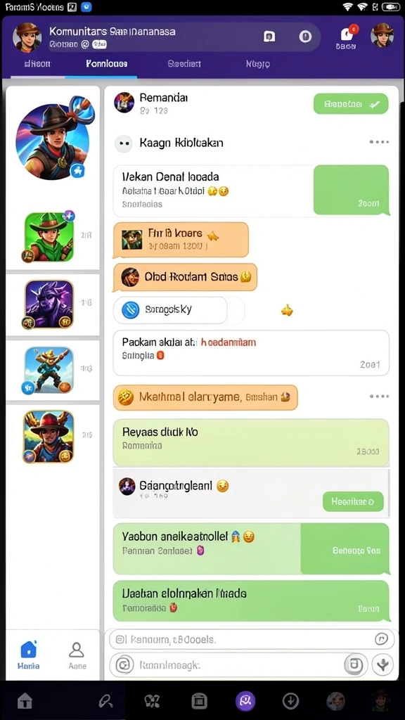 Tampilan gameplay yang memukau dan menarik.