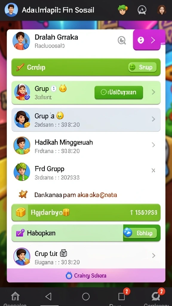 Tampilan antarmuka yang ramah pengguna dan menarik.