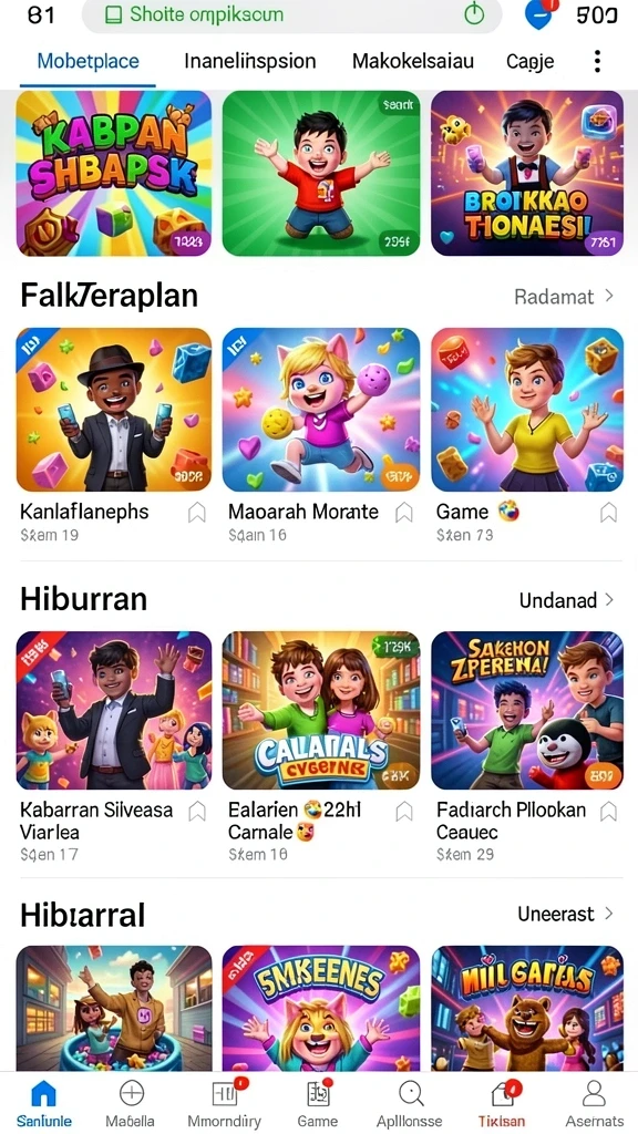 Tampilan antarmuka yang user-friendly dan menarik.