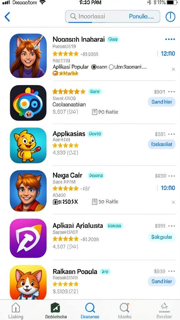 Aktivitas komunitas yang aktif di dalam game.