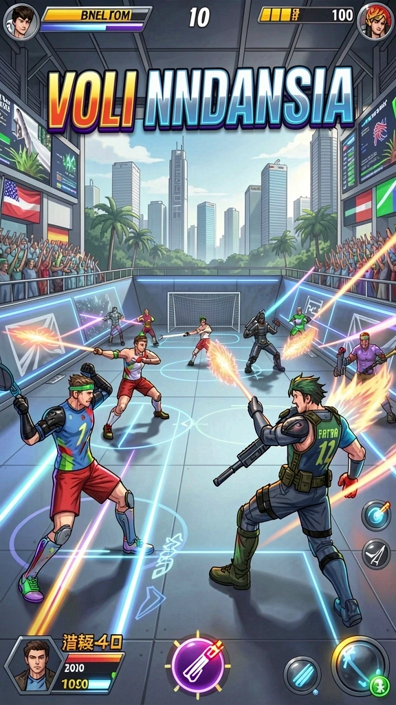 Screenshot menunjukkan karakter favorit dalam V21.