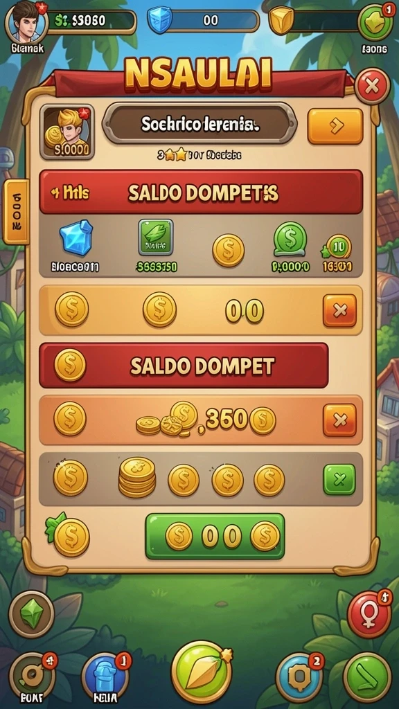 Sistem leveling dan upgrade karakter yang mendalam.