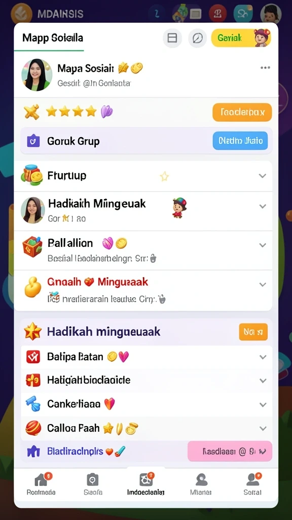 Skrinsut menunjukkan fitur keamanan aplikasi yang canggih.