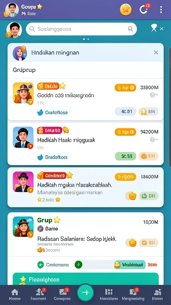 Mode permainan yang bervariasi dan menantang.