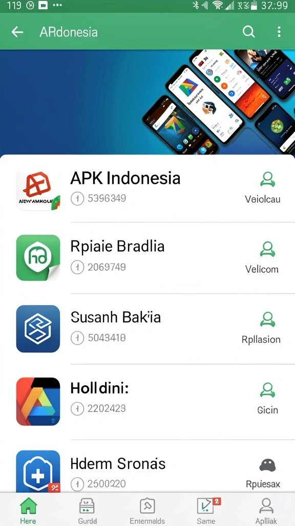 Tampilan antarmuka yang intuitif untuk kemudahan navigasi.